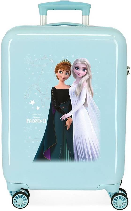 Maleta de Cabina DISNEY Frosted Light Azul (55x38x20 cm)