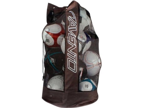 Bolsa de Pelota AVENTO Logo (Negro - Hasta 12-15 Bolas)