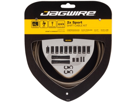 Kit de cable de desviador JAGWIRE 2X Sport TU