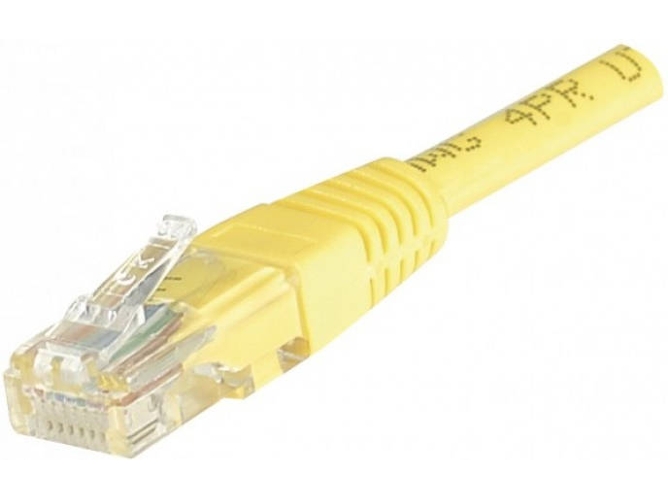 Cable de Red CONNECT (RJ45 - 5 m - Amarillo)