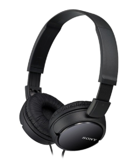 Auriculares con Cable SONY MDRZX110 (On Ear - Negro)