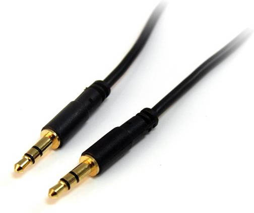 Cable Audio STARTECH (Jack 3.5 mm - 0.91 m - Negro)