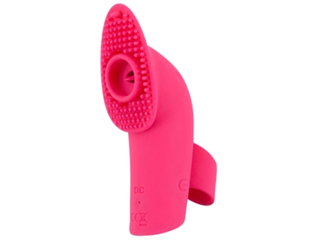 Vibrador 'Estimulador de Lamer y Pulsar con Dedo' SWEET SMILE Rosa