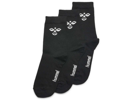 Calcetines para Hombre HUMMEL Sutton 3 Pares Negro para Fútbol (EU 24 - 27)