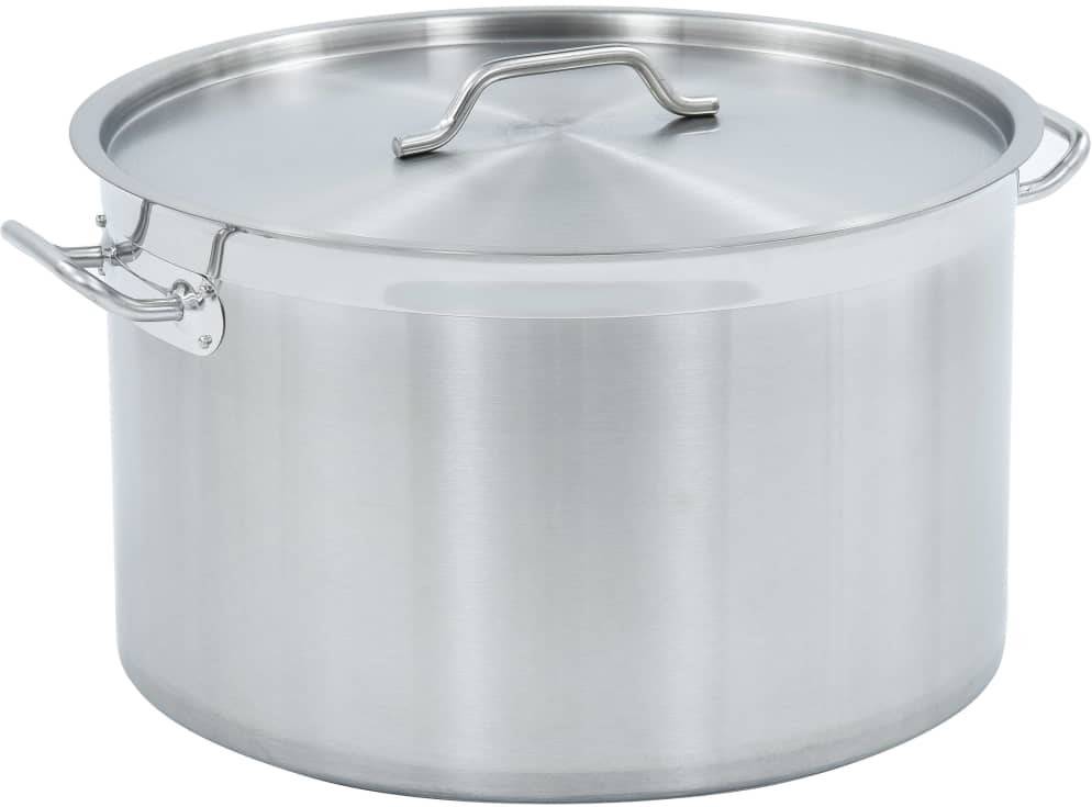 vidaXL Olla de acero inoxidable 58 L 50x30 cm