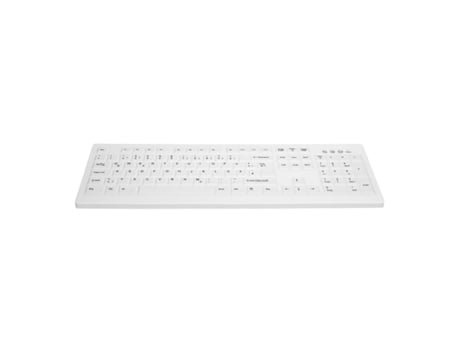 Teclado CHERRY Ak-c8100f-u1-w/ge (Alemán - Blanco)