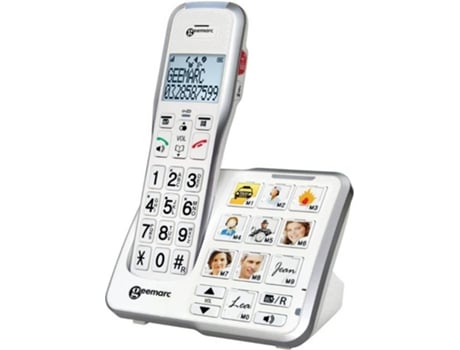 Teléfono Fijo GEEMARC Amplidect 595 Blanco