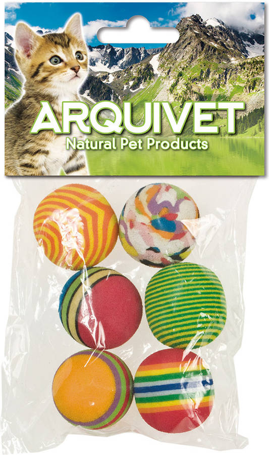 Pelota para Gatos ARQUIVET 32305 Multicolor (3,5 cm)