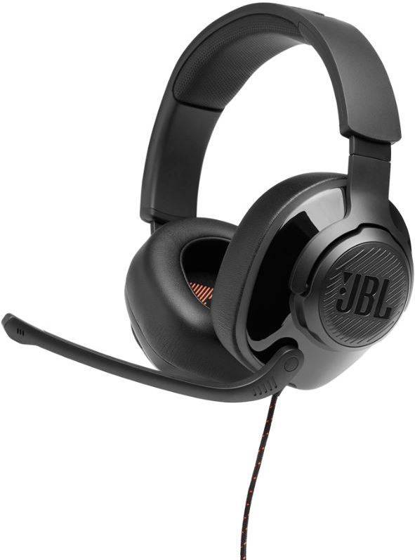 Auriculares Gaming Con Cable JBL QUANTUM200BLK (Over Ear - Multiplataforma - Negro)