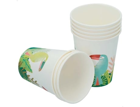 Pack 8 Vasos Desechable Tucán 200 Ml GENÉRICO