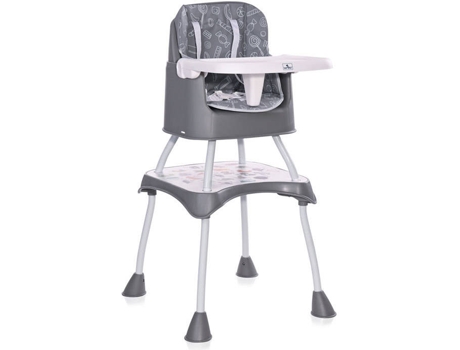 Trona LORELLI Trick 3 in 1 Grey Candy (32-56 cm x 50-98 cm x 49-58 cm)