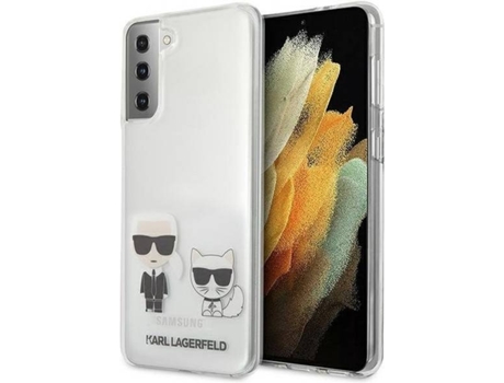 Carcasa Samsung Galaxy S21 Plus KARL LAGERFELD Transparente