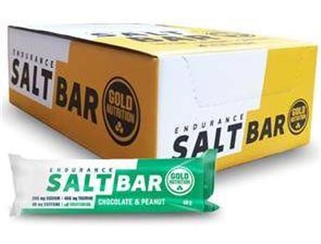 Goldnutrition Endurance Salt penaut 15 barritas chocolate y cacahuete 15x40