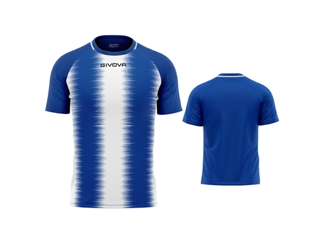 Camiseta GIVOVA Rayas Azul (M)