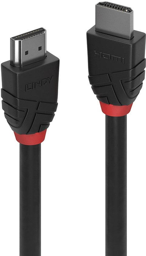 Cable HDMI LINDY (2 m - Negro)