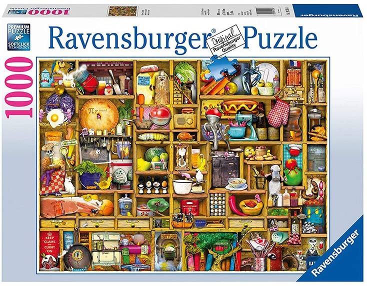 Puzle 1000 Piezas aparador puzzles ravensburguer productos de cocina edad 10