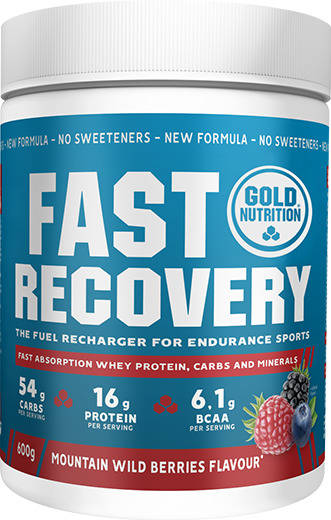 Proteína Whey GOLDNUTRITION Fast Recovery Wild Berries (Polvo Soluble - 600 gr)