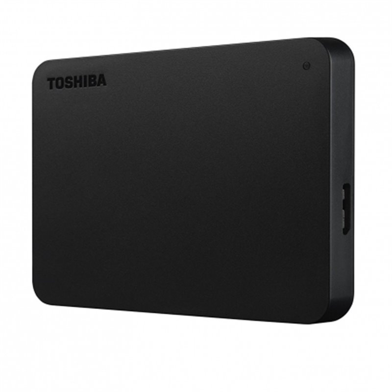 Disco HDD Externo TOSHIBA Canvio (Negro - 1 TB - USB 3.0)