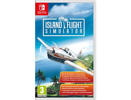 Juego Nintendo Switch Island Flight Simulator (Código de Descarga en la Caja)