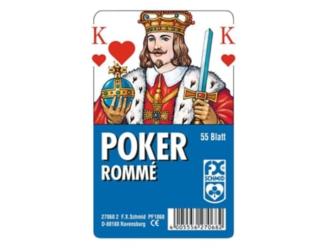 Juego De Cartas RAVENSBURGER Poker (8 anos)