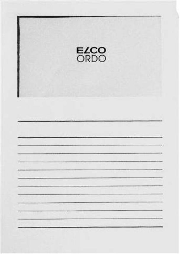 Carpeta ELCO Classico (Blanco - A4 - 31x22cm - PVC)