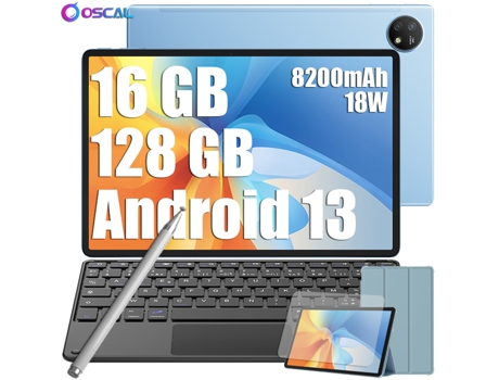 Tablet OSCAL Pad 16 Teclado K1 (10.51'' - 16 GB - 128 GB - Azul)