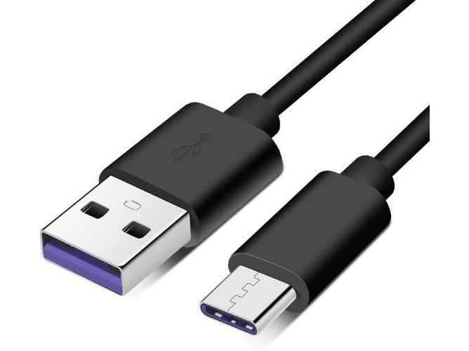 Cable de Carga Rápida GOEIK C2USB4A-1-P (Tipo C para USB - 1 M/4 A - Negro)