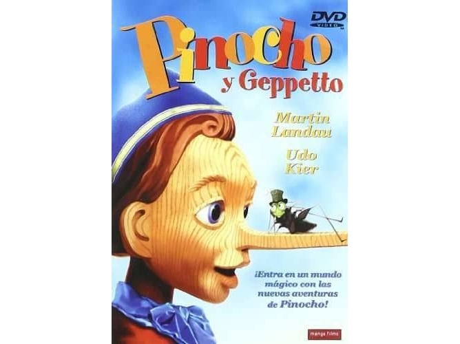 Pinocho Y Geppetto ¡entra un mundo con las nuevas aventuras de dvd