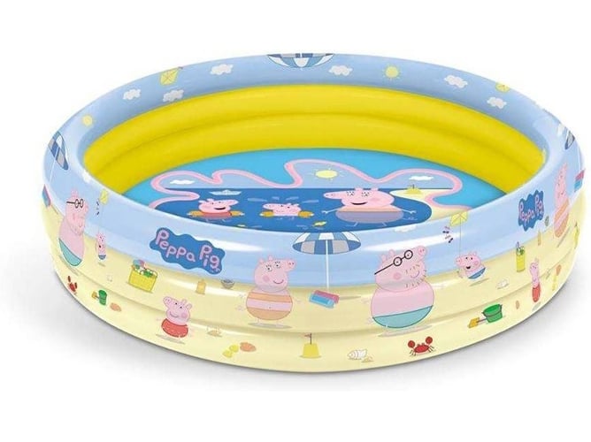 Piscina MONDO 3 Aros Peppa Pig (100 cm)