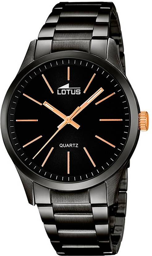 Reloj LOTUS Hombre (Acero - Negro)