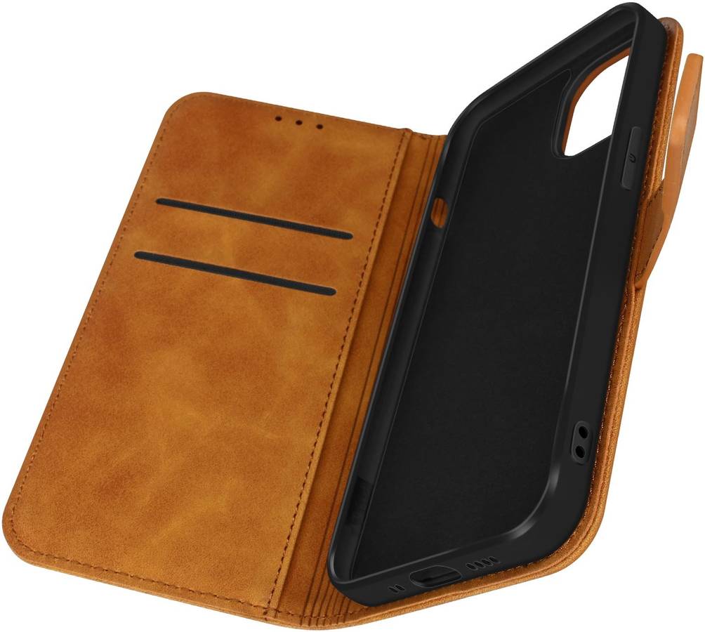 Carcasa Iphone 13 mini forcell libro funda efecto ante tarjetero soporte