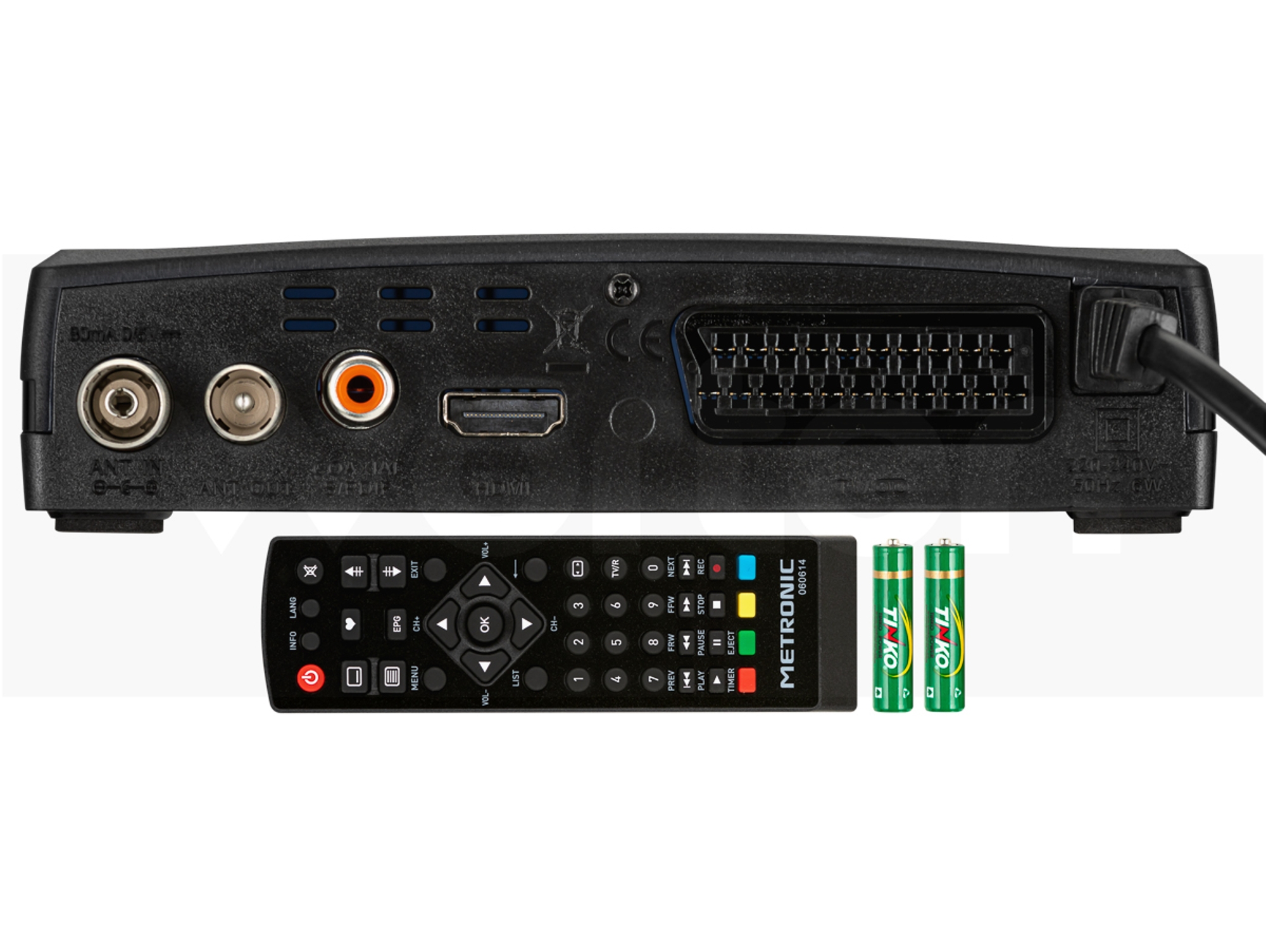 Receptor TDT HD USB PVR HDMI Metronic 441615