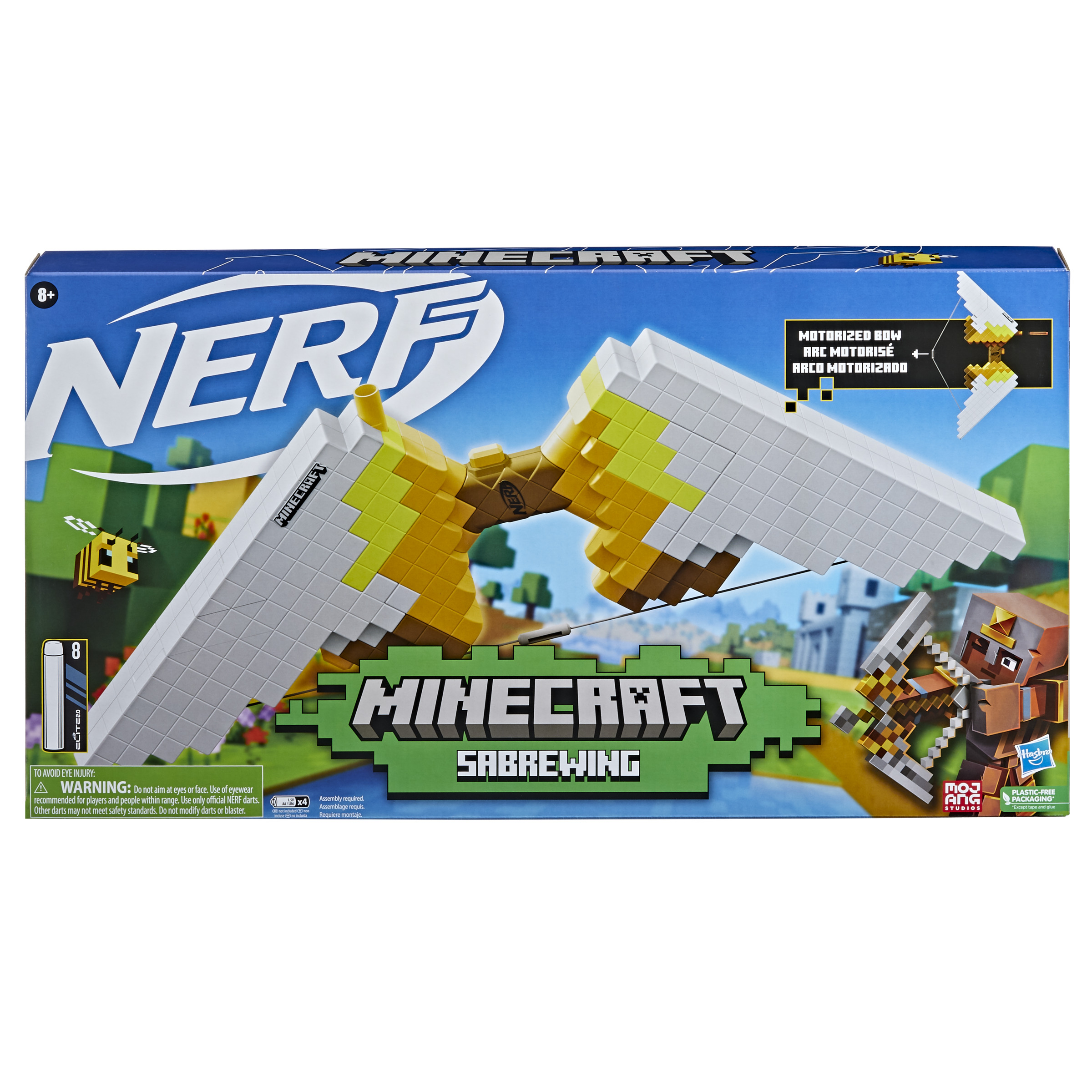 Nerf Minecraft Sabrewing (8 años)