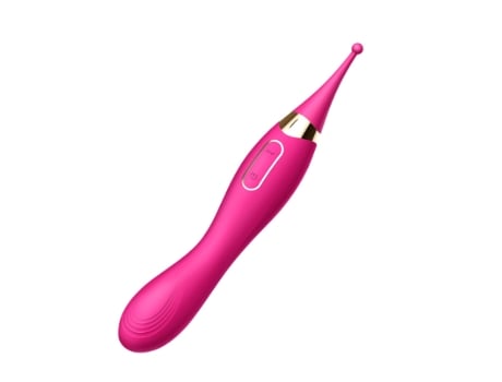 Vibrador de clítoris de alta frecuencia que golpea el punto G Estimulador de pezón vaginal súper potente mejorado Rosa BISBISOUS