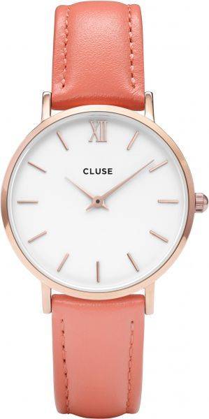 Reloj CLUSE Mujer (Piel - Coral)