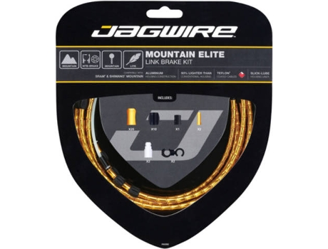 Kit de Freno JAGWIRE Mountain Elite Link Brake Kit-Gold (Dorado - TU)