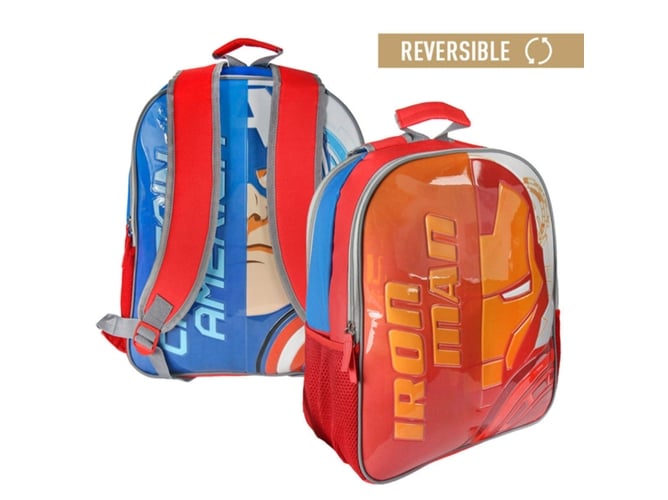 Avengers Cd212158 2018 mochila infantil 40 cm multicolor cerd¡ reversible 41cm