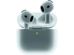 Airpods 4 APPLE (In Ear - Micrófono - Active Noise Cancelling - Blanco)