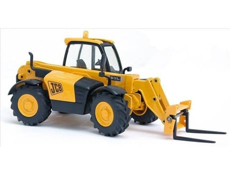 Construcciones JOAL Pala Telescopica Jcb 531-70 Con Horquillas 1:35 (Edad Mínima: 3)