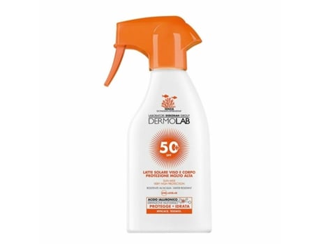 Spray Protector Solar Deborah Dermolab SPF50+ Leche Solar (250 ml)