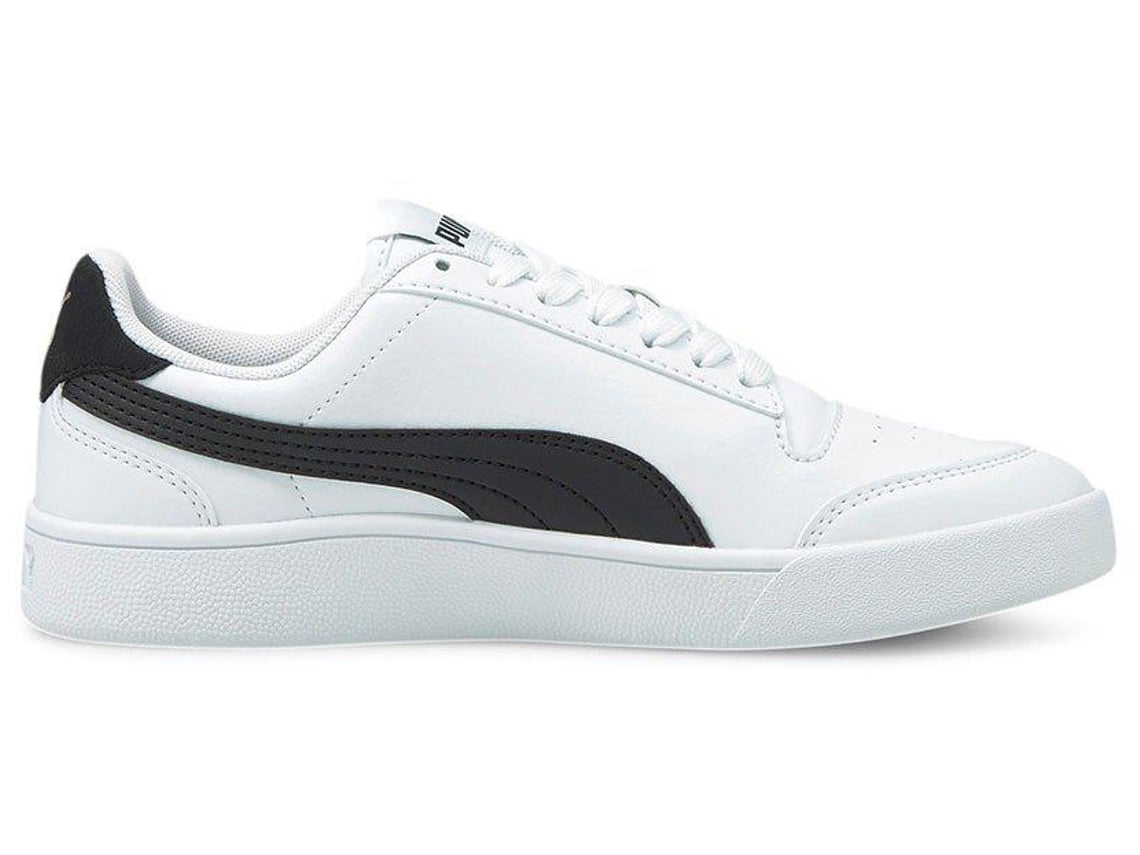 Zapatillas PUMA Shuffle JR Mujer (38 - Blanco y Negro)