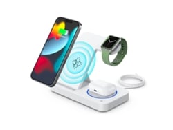 Soporte Cargador YDCY WXCD-221025-1FM Wireless (iPhone/AirPods/Apple Watch - 15W - Blanco)