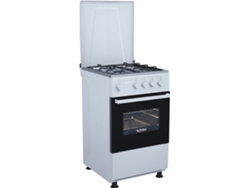 Cocina KUBO KBGS9060 WH B/P (50 L - Gas Butano-Propano - Blanco) 50x60