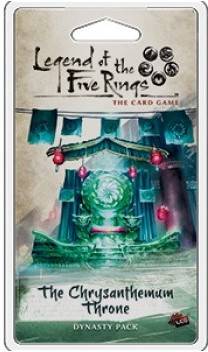 Juego de Cartas FANTASY FLIGHT Legend of the Five Rings LCG: The Chrysanthemum Throne (Inglés - Edad Mínima: 14)