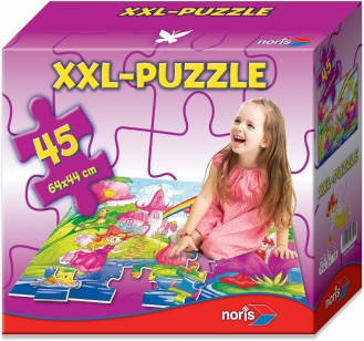 Noris 606038001 Puzzle rompecabezas para suelo hada niños 3 años interior