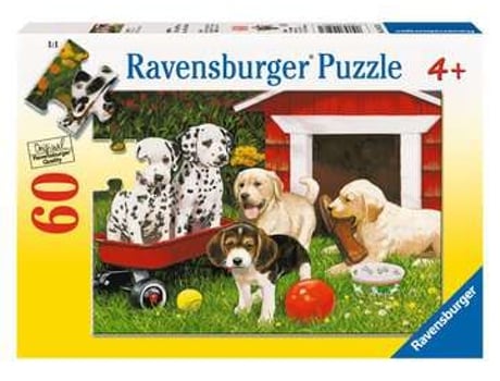 Puzzle RAVENSBURGER Puppy Party rompecabezas 60 pieza(s) Animales