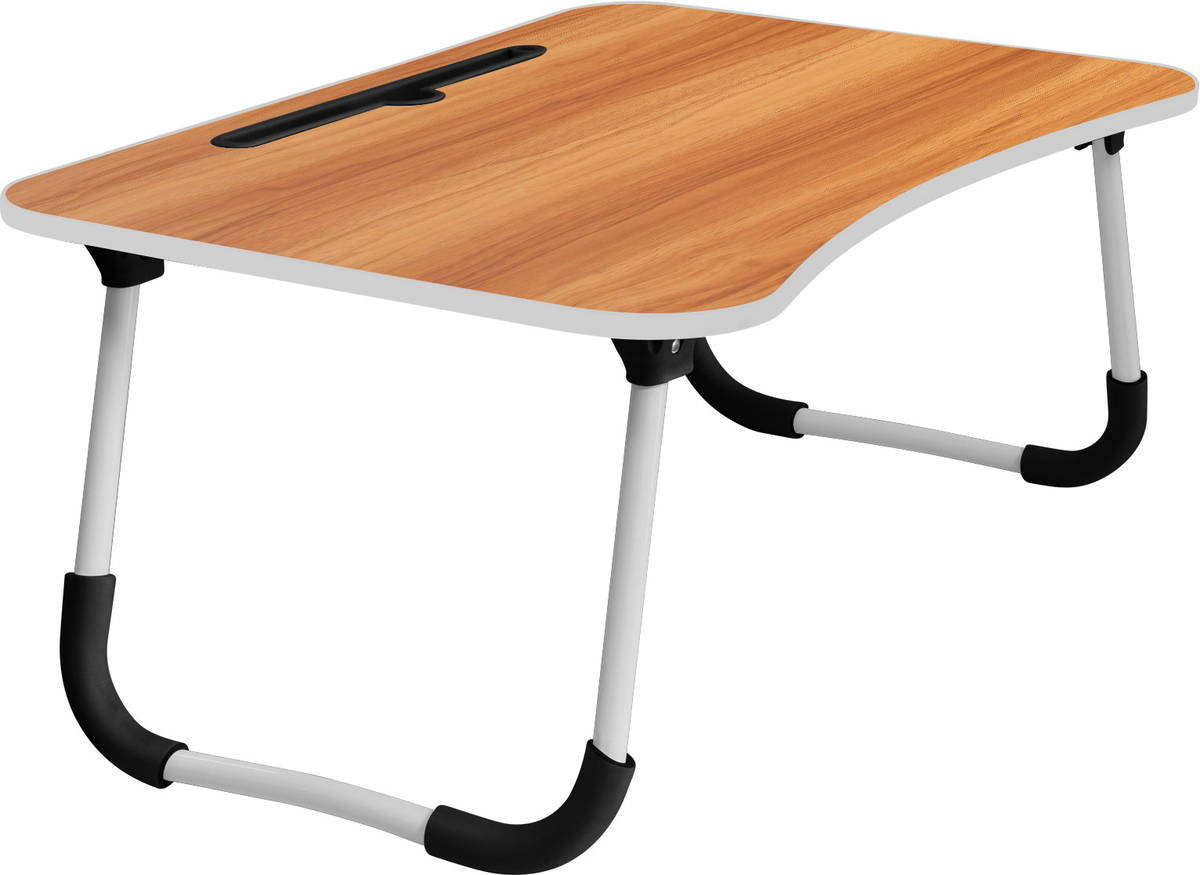 Mesa Apoyo Portátil AVIZAR DESKFD2WOOD Amarillo (60 x 40 cm - Madera)