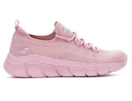 Zapatos SKECHERS Mujer (Tela - Rosa - 37,0 EU)