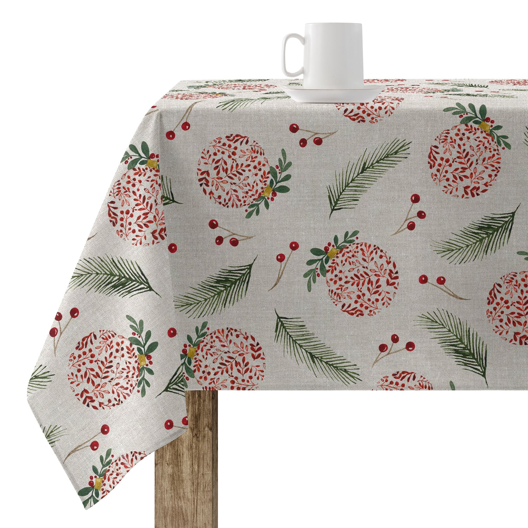 Toalla de Mesa MUARE HOME Christmas (100 x 140 cm - Algodón - Multicolor)