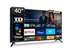 TV Smart TD SYSTEMS 40'' Full HD Android 11 - TD Systems PRIME40C15GLE